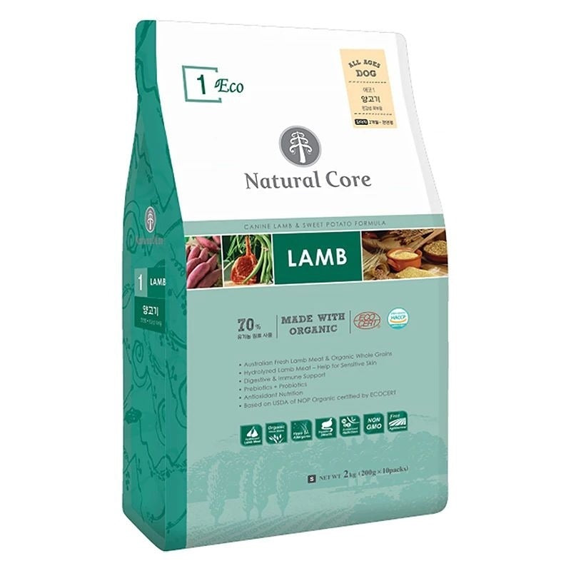 [Natural Core] ECO Organic Formula Dry Dog Food 6kg/7kg/10kg