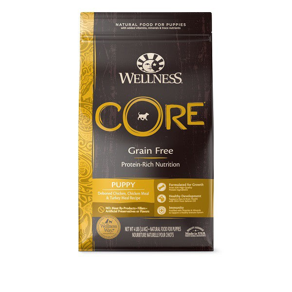 Wellness CORE Grain-Free Formula Dry Dog Food 4lb